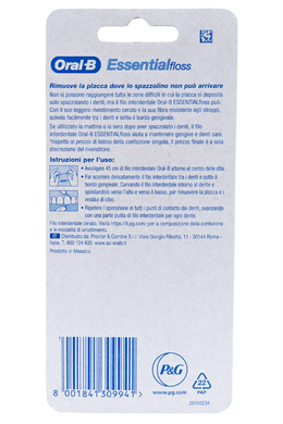 Зубная нитка ORAL-B filo es.cerato bpmt 100