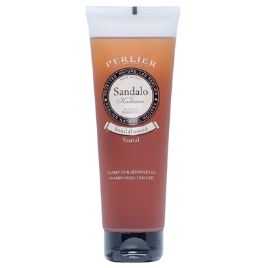 Гель-шампунь 2в1 для тіла та волосся PERLIER doccia sh.250 ml sandalo kashmir 250 мл.