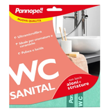 Ганчірка для ванної кімнати sanital wc panno 30x32 microfib. 1 шт.
