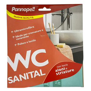 Трепка для ванной комнаты sanital wc panno microfib.40x35 1 шт.