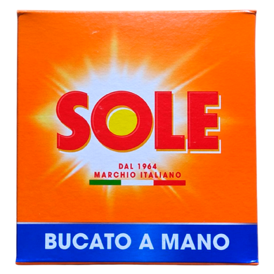Пральний порошок для ручного прання універсальний SOLE det.bucato mars. 380 г.