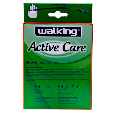 Рукавиці для прибирання WALKING guanti active nitr.gd p40