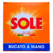 Пральний порошок для ручного прання універсальний SOLE det.bucato mars. 380 г.