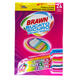 Серветки для поглощения цветов при стирке BRAWN bucato sicuro acchiappacolori x 24 шт.