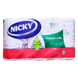 Туалетний папір NICKY carta igienica 3 veli happy life christmas 12 rotoli