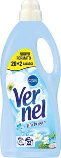 Кондиционер для стирки VERNEL amm. AZzurro22 прань 1452 мл.