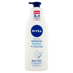 Крем для тіла глибоке зволоження для нормальної та сухої шкіри NIVEA cr.cor.idr.express 500 мл.