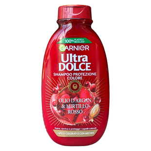 Шампунь для волосся захист кольору ULTRA DOLCE sh argan mirtillo rosso 250 мл.