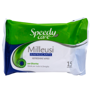Влажные серветки SPEEDY care salv.rinfr.viso&mani MAXI 15 шт.