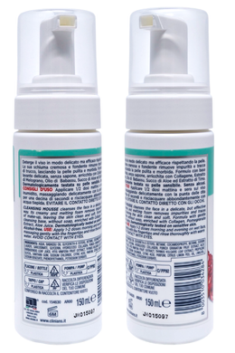Засіб для вмивання обличчя мусс CLINIANS mousse detergente viso 150 ml collagene