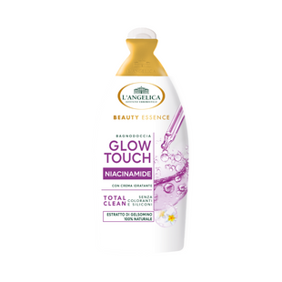 Гель для ванни та душу зволожуючий з ніацинамідом L'ANGELICA bagno doccia glow touch 520 мл.