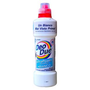 Рідкий засіб для прання білих речей DEO DUE lavatrice +bianco40 прань 1000 мл.