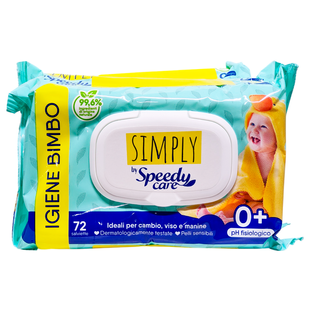 Влажные серветки детские SPEEDY baby salv.mor. vc pz72 x3 tripack (216 pz)