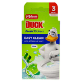 Стикер ароматизирующий для унитаза DUCK fresh stickers lime 3 шт.