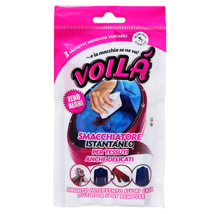 Вологі серветки для виведення плям VOILA' salv.SMACch.istant. 3 шт.