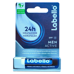 БАЛЬЗАМ ДЛЯ ГУБ МУЖСКОЙ УВЛАЖНЯЮЩИЙ LABELLO BC MEN ACT.15 SPF 4,8 Г