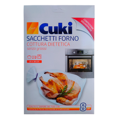 РУКАВ ДЛЯ ЗАПІКАННЯ CUKI SACCHETTO FORNO xTRAD/MICROOND 8 ШТ.