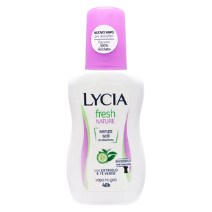Дезодорант для тела спрей без газу LYCIA deo nature vapo 75 мл.