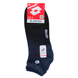 Шкарпетки бавовняні LOTTO.calz.midi nero 43/46 pz3