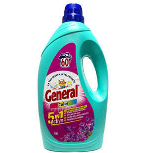 Рідкий засіб для прання кольорових речей GENERAL liq lavatr color60 прань 2400 мл.