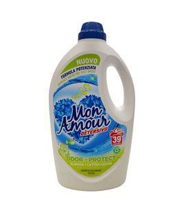 ЖИДКОЕ СРЕДСТВО ДЛЯ СТИРКИ MON AMOUR LAVATRICE 39 MIS ML 1560 ODOR PROTECT NEW