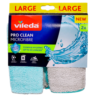Ганчірка для прибирання універсальна VILEDA pro clean panno micr. 2 шт.