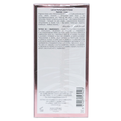 Молочко для тела парфумоване LANCOME lozione corpo l.v.e.belle b/l ml200