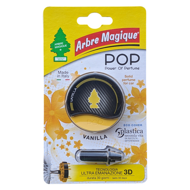 ОСВЕЖИТЕЛЬ ВОЗДУХА В АВТОМОБИЛЬ ARBRE MAGIQUE POP FOR CAR VANIGLIA 9,5