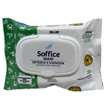 Вологі серветки дезінфікуючі SOFFICE salviette antibatteriche 20шт.
