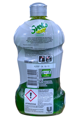 Засіб для миття посуду SVELTO piatti conc.limone m500