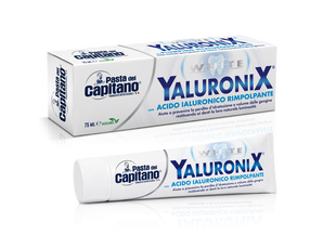 Зубна паста відбілююча з гіалуроновою кислотою PASTA DEL CAPITANO dentifr yaluronix white 75 мл.