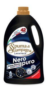 РІДКИЙ ЗАСІБ ДЛЯ ПРАННЯ ЧОРНИХ І ТЕМНИХ РЕЧЕЙ SPUMA DI SCIAMPAGNA LAV. LIQ 42 ML 1890 NERO PURO