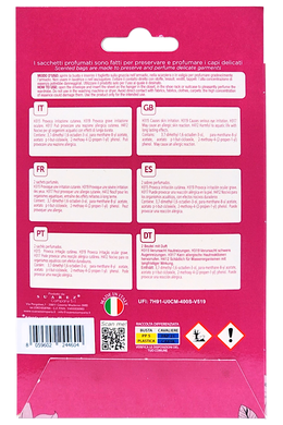 Освіжувач в гардероб SWEET HOME sacchetti profumati 3pz fiorito