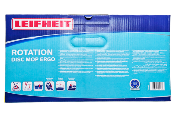 Набор для уборки ведро + швабра с отжимом leifh.clean twist mop set completo