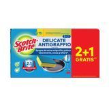 ГУБКИ КУХОННІ SCOTCH-BRITE SPUGNA ANTIGRAFFIO 2+1 GRATIS