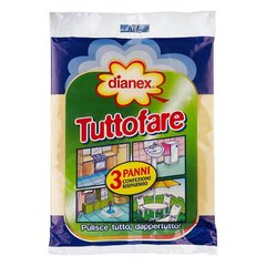 Тряпка для уборки DIANEX TUTTOFARE TRIS 3 ШТ.