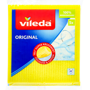 Серветки вологопоглинаючі VILEDA panni spugna 5 шт.