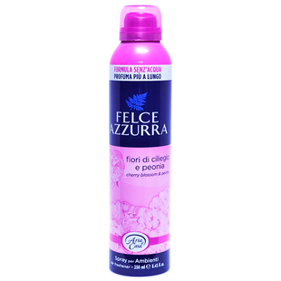 Освіжувач повітря спрей FELCE AZZURRA deo.casa spray f.ciliegio e peonia 250 мл.