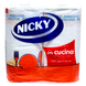 Полотенца бумажные в рулоне NICKY carta cucina asciugaTUTTO 2 rotoli 63 strappi