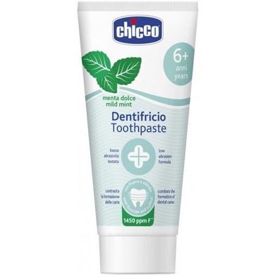 ЗУБНА ПАСТА ДИТЯЧА CHICCO DENT.MENTA DOLCE 6Y+