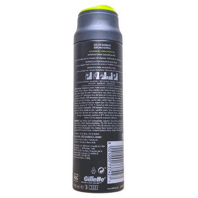 Гель для бритья GILLETTE gel barba labs ml198
