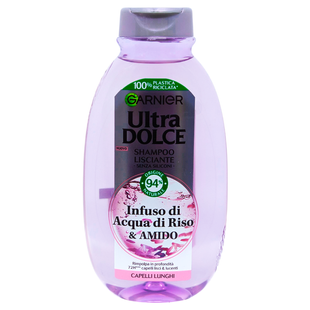 Шампунь для волосся розгладжуючий для довгого волосся ULTRA DOLCE sh aqua di riso 250 мл.