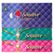 Серветки бумажные косметические в коробке 4-слойные SENSITIVE fazzoletti veline 4 veli box 80 шт
