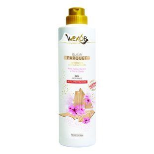 Засіб для миття паркету WEXOR elisir parquet detergente igienizzante rosa 750 мл.