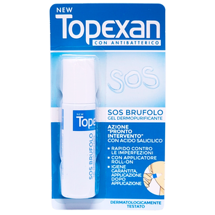 Гель для лица с аппликатором TOPEXAN sos brufolo roll-on m8