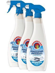 УНІВЕРСАЛЬНИЙ ЗАСІБ ДЛЯ ЧИЩЕННЯ СГРАСАТОРЕ CHANTECLAIR SGRASSATORE VAPOS ML 600 BICARBONATO X3 TRIPACK (1800 ML)