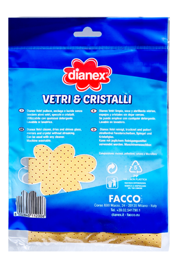 Трепка для стеклянных поверхностей DIANEX panno vetri art.11200 nuovo 1 шт.