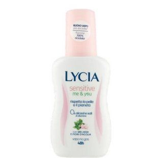 Дезодорант для тела спрей без газу LYCIA deo sens.me&you vapo 75 мл.
