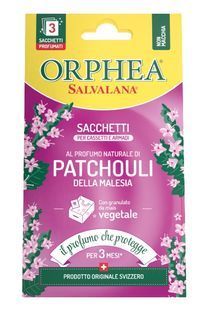 Освежатель в гардероб против моли пакетики ORPHEA salvalana casset. patchouli p3