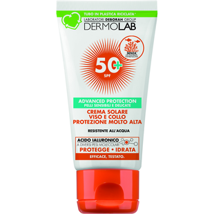 Крем для обличчя сонцезахисний DERMOLAB sun vis.adv.aap50+m50